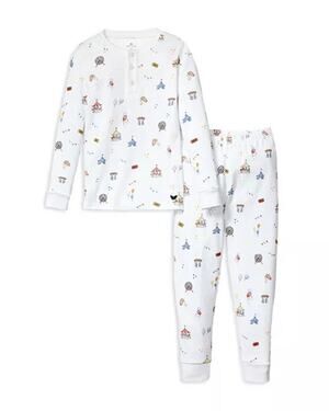 Unisex Pima Cotton Carnival Memories Pajama Set - Little Kid, Big Kid Size 4T